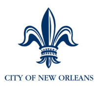 The City of New Orleans logo and fleur de lis